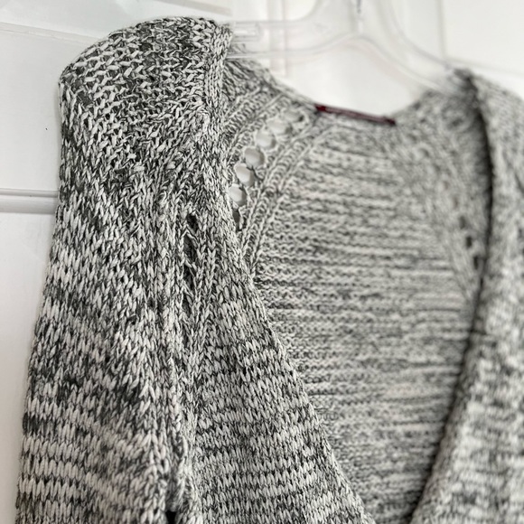 👠 Comptoir des Cotonniers Long Sleeve Knit Button Front V-neck Cardigan Small - Picture 4 of 12